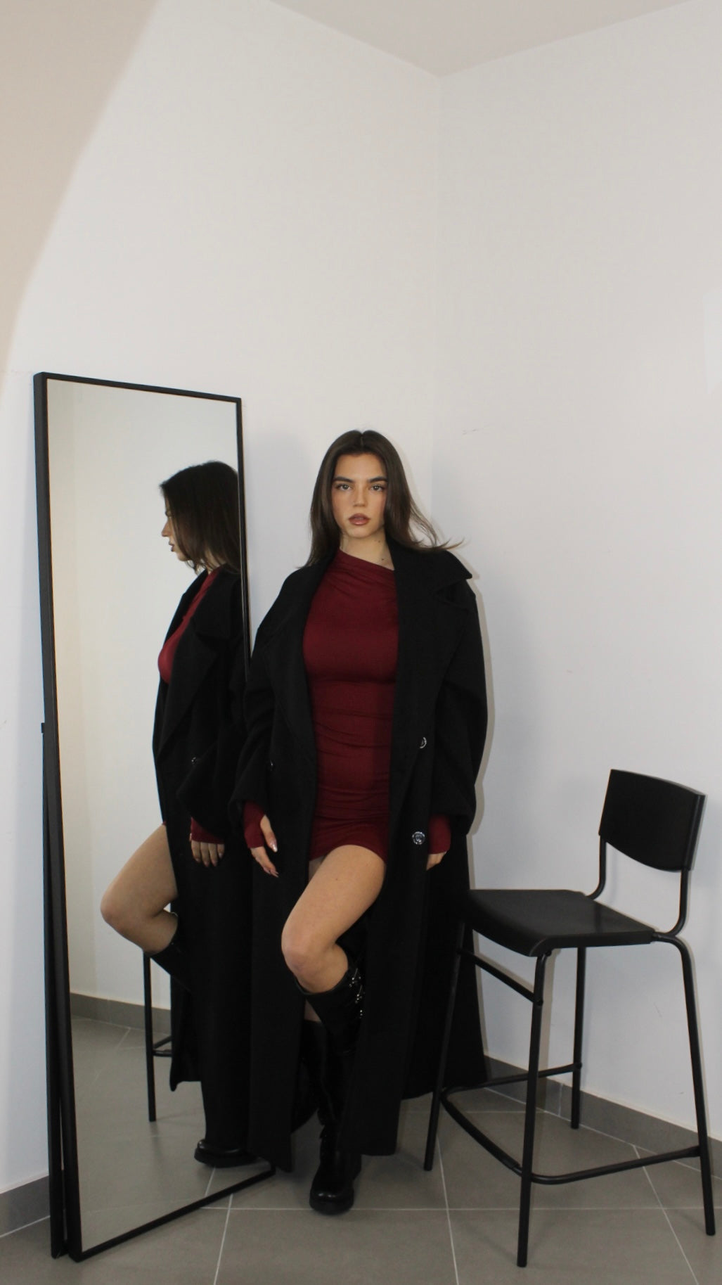 Coat Basic - Nero