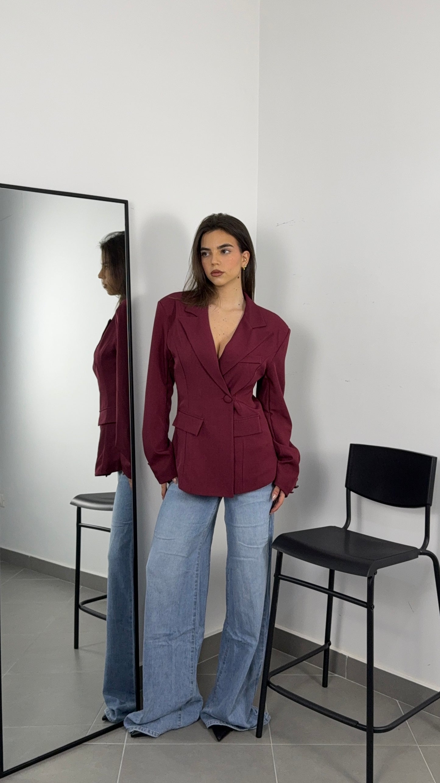 Blazer Ambra - Bordeaux