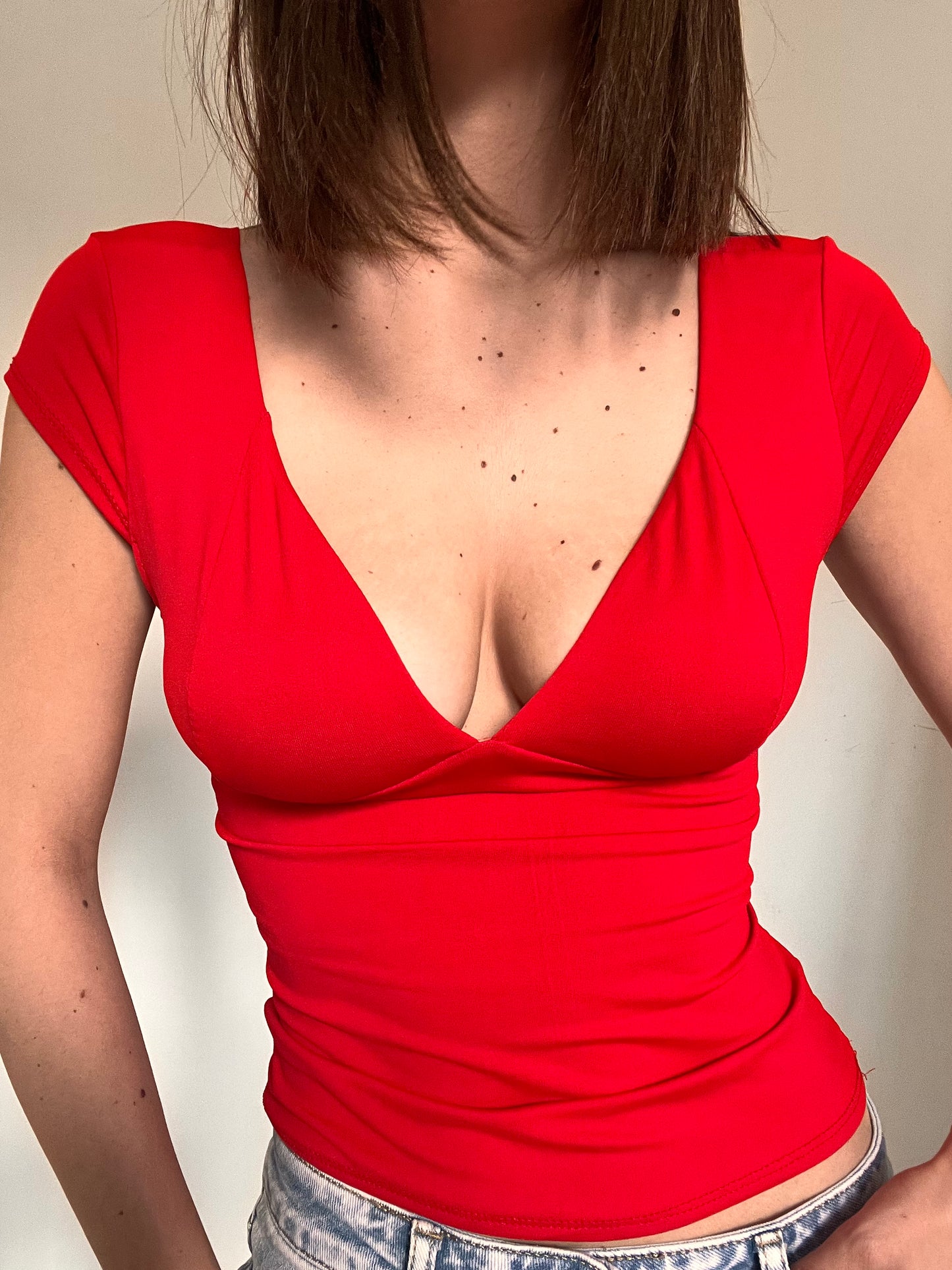 Top Hailey - Rosso